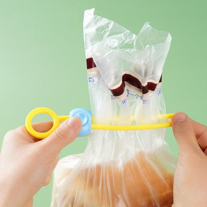 Silicone Bag Tie (with loop)