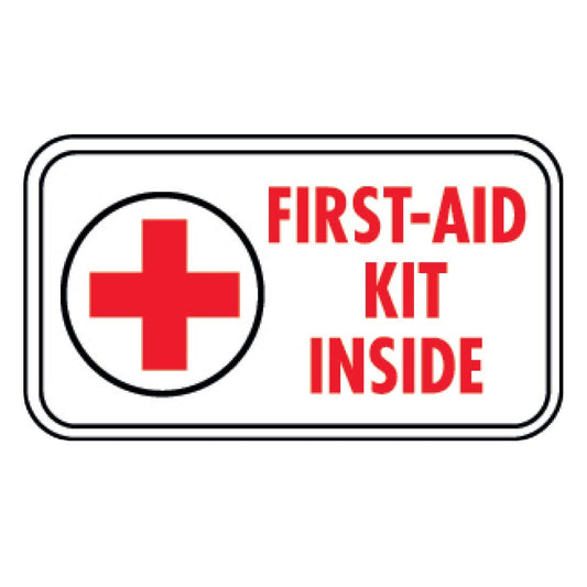 Sticker — First Aid Kit Inside