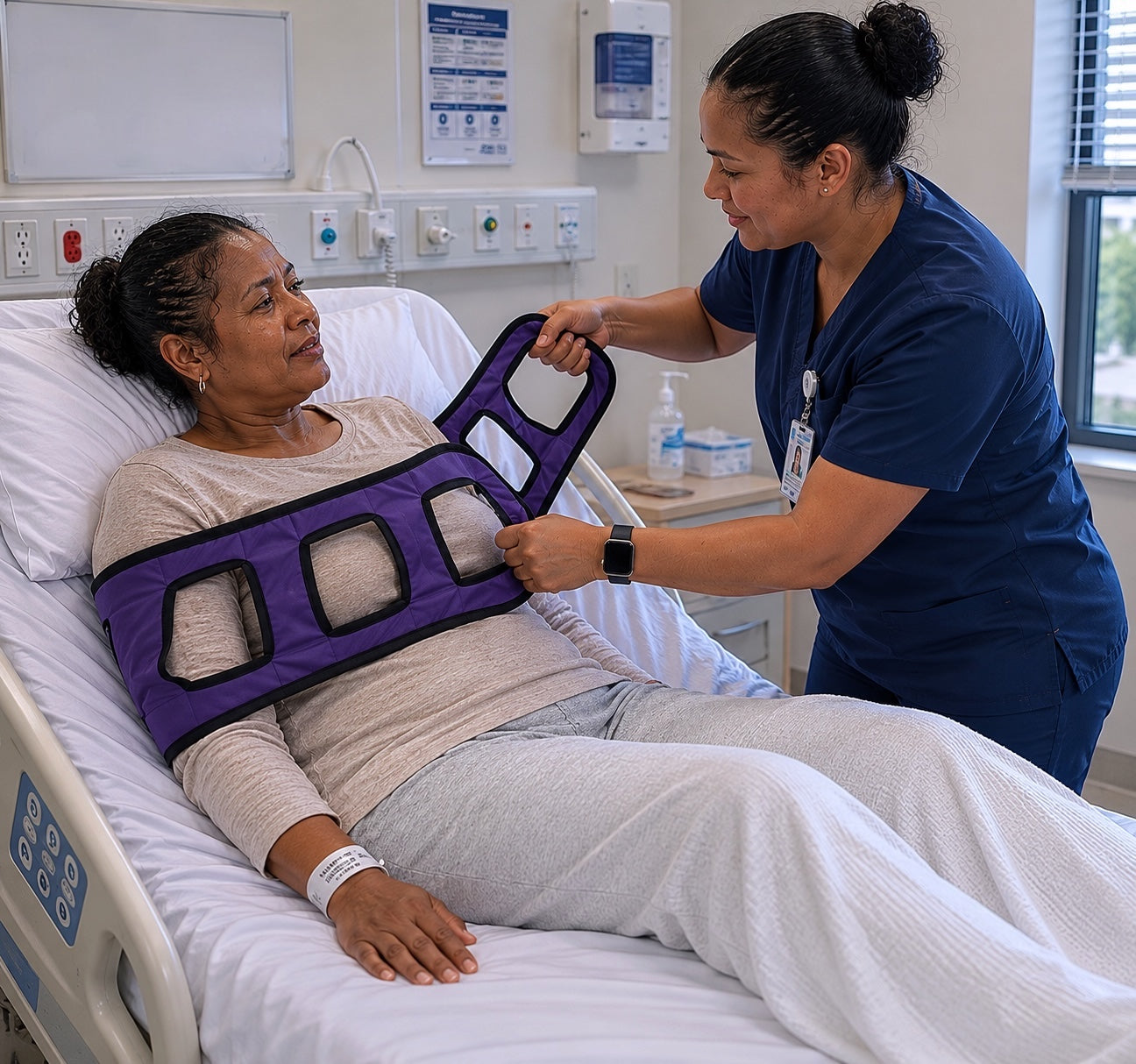 Patient Transfer Assistive Belt