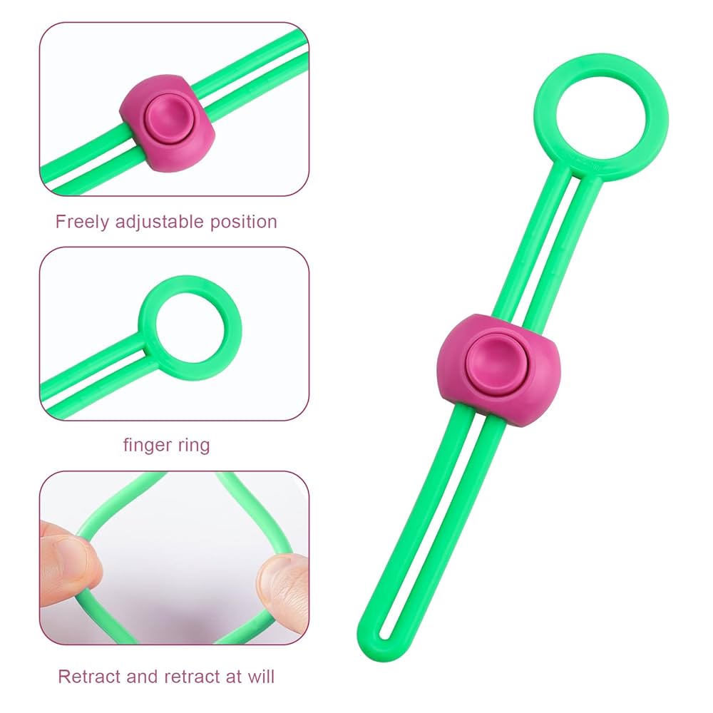Silicone Bag Tie (with loop)