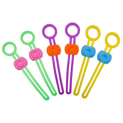 Silicone Bag Tie (with loop)