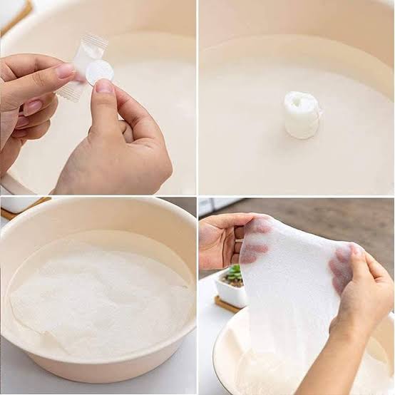 Compressed Hand Towels