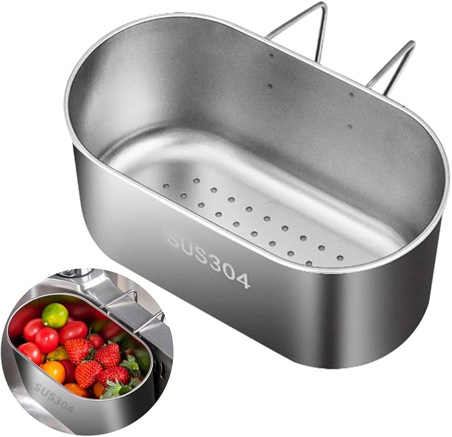 Kitchen Basin / Sink Veggie Scrap Bin