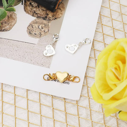 Jewellery Clasp - Magnetic Heart