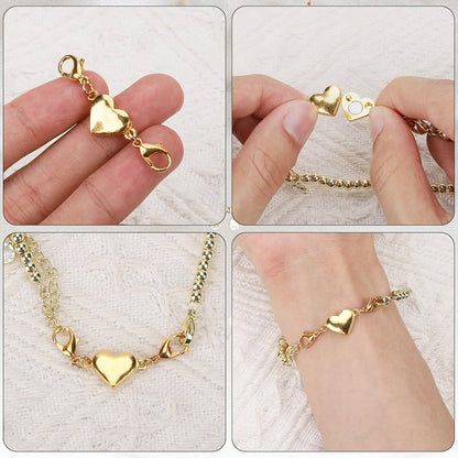 Jewellery Clasp - Magnetic Heart