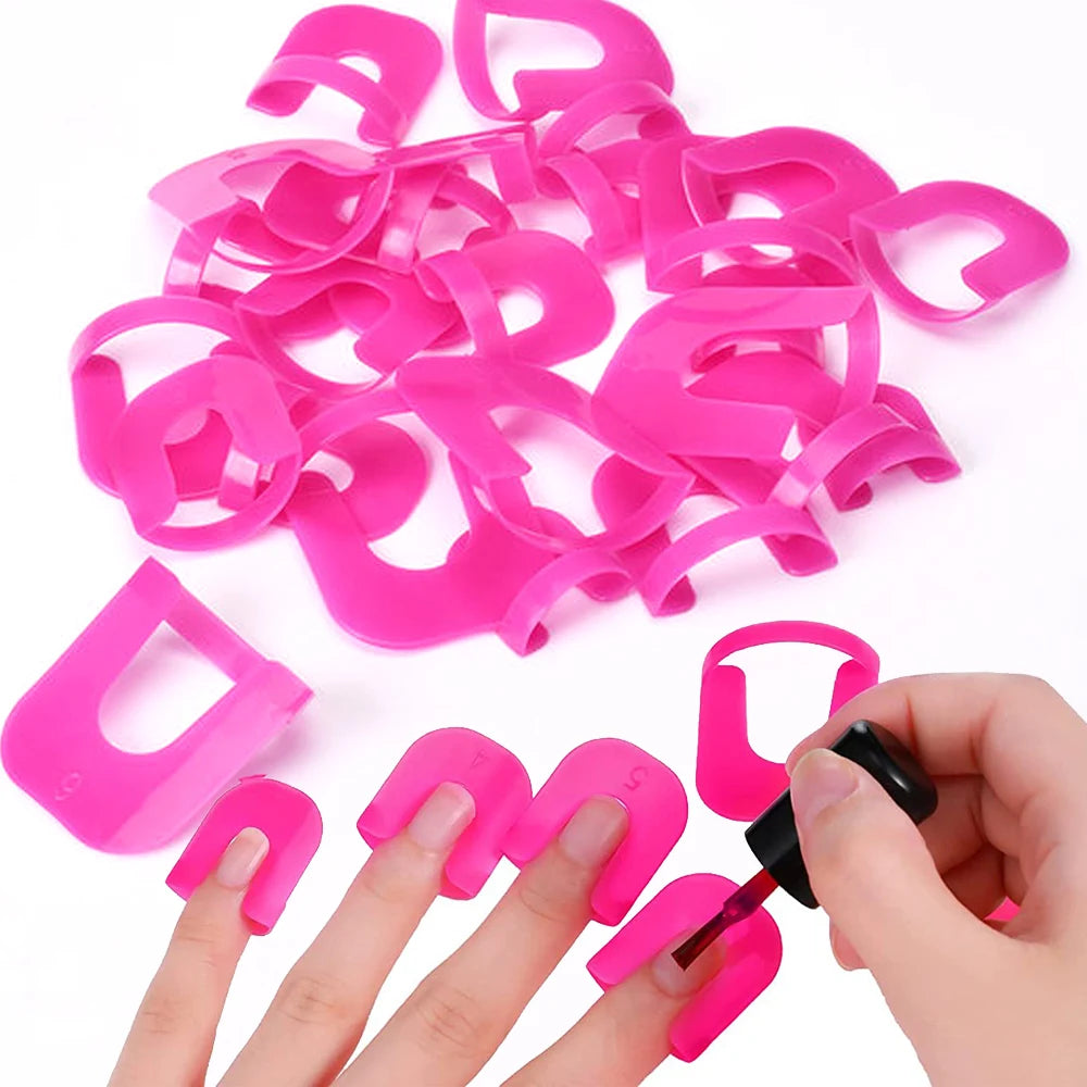 Support Guards for Nail Polish