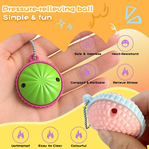 Keychain Fidget Squeeze Balls