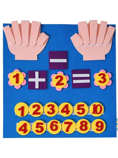 Felt Counting Activity Board