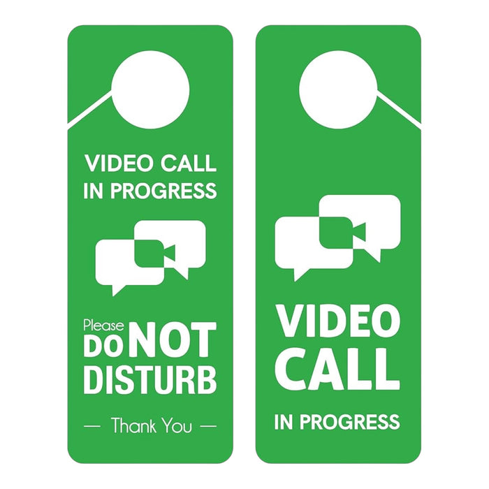 Door Sign — ‘Video Call In Progress’