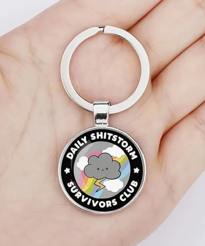 Keyring — Daily Shitstorm Survivors Club
