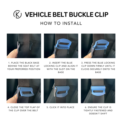 Vehicle Belt Buckle Clip
