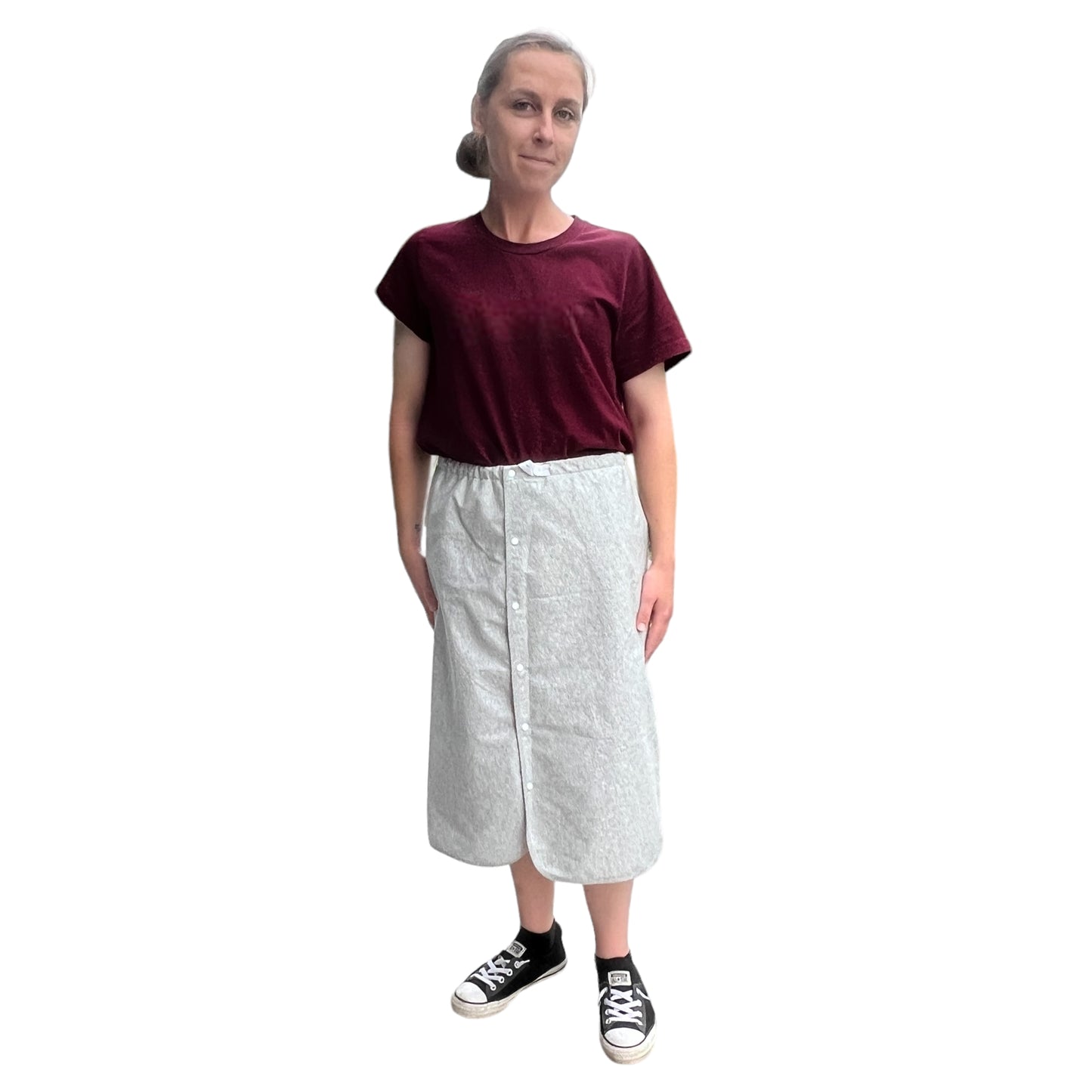 Adult Waterproof Continence Skirt (Snaps)