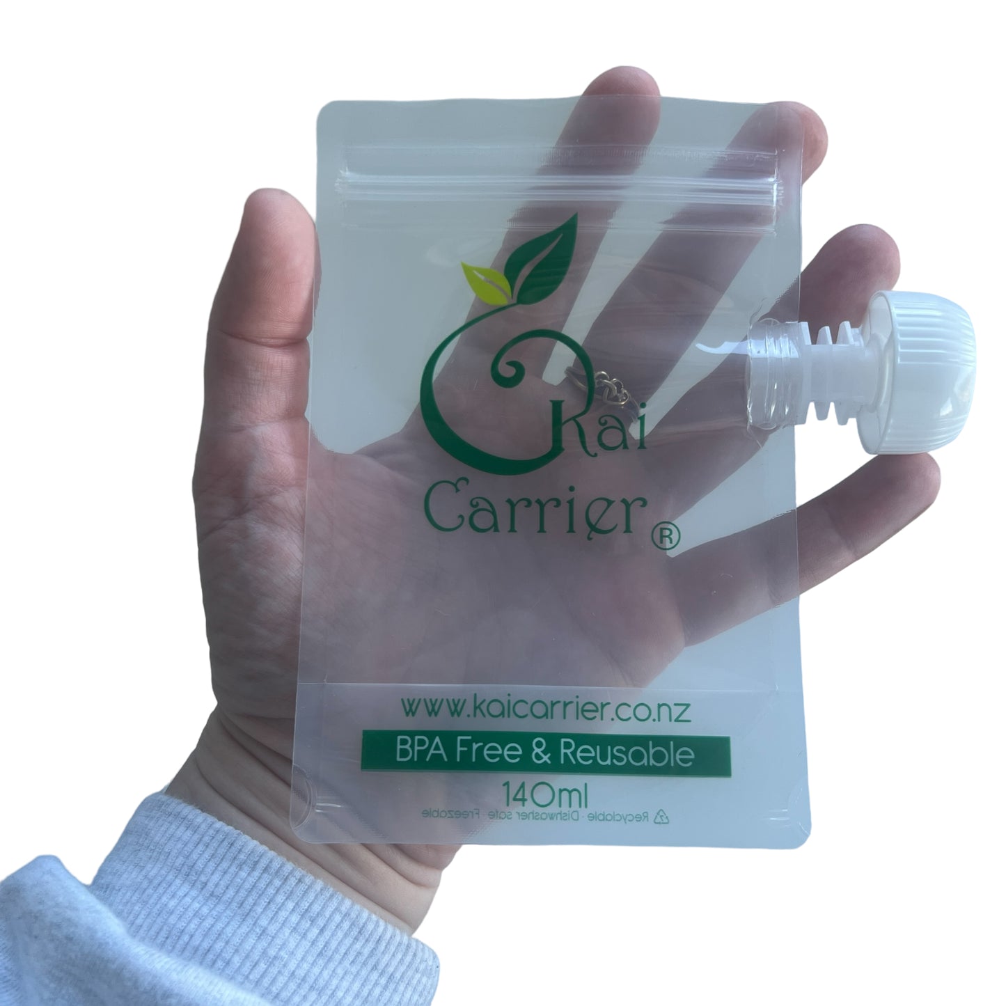 Kai Carrier Bags 140ml — Feeding Tube Attachment