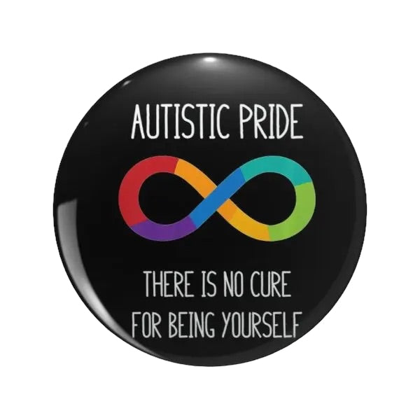 Pin — ‘Autistic Pride - there is no cure for being yourself’
