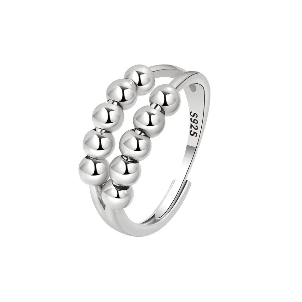 Sterling Silver Fidget Ring