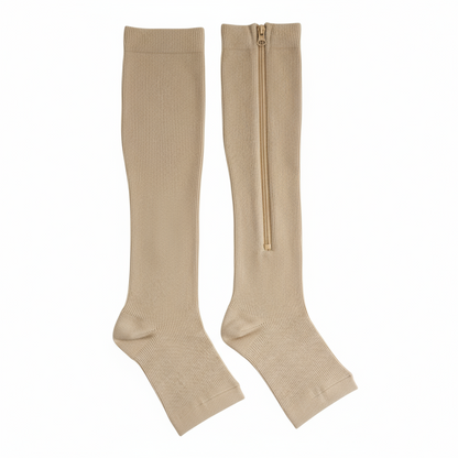 Compression Socks with Zipper (toeless)