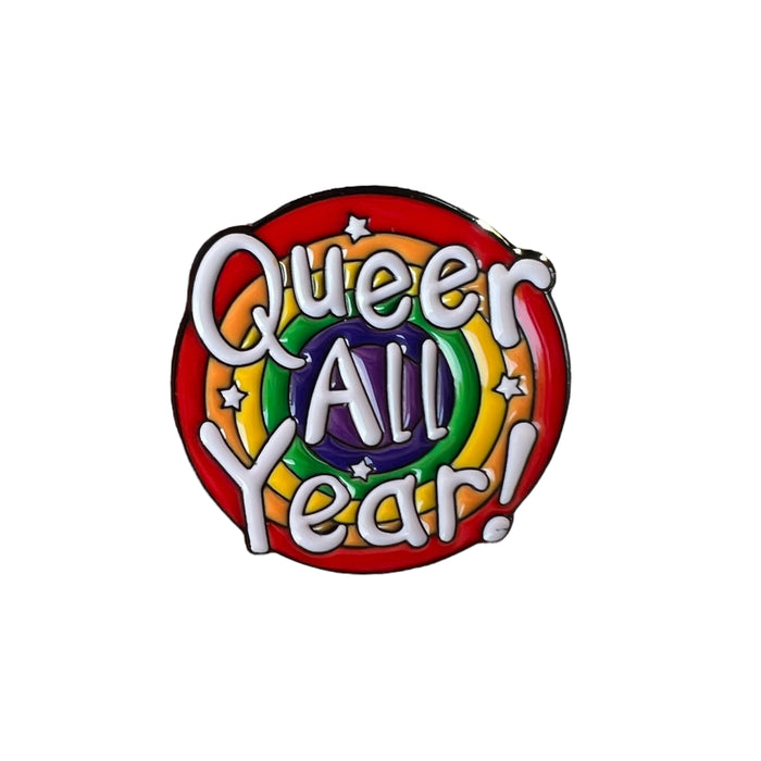 Pin — 'Queer All Year'