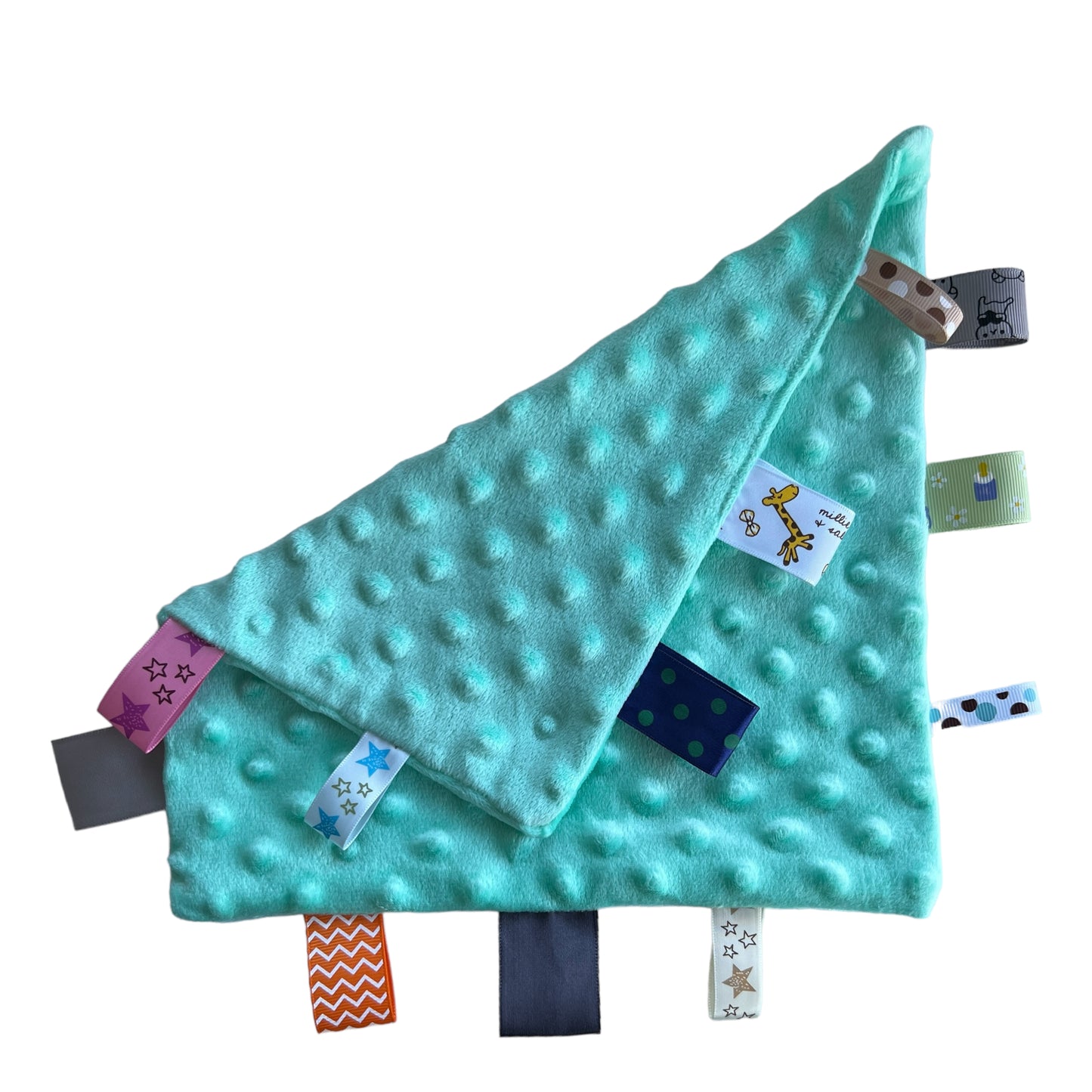 Baby Sensory Tag Blanket