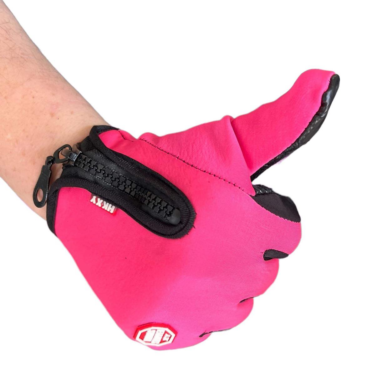 Wheelchair Gloves  SPIRIT SPARKPLUGS Pink  