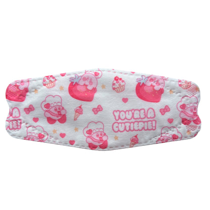 Three Panel Disposable Kids Masks Characters Masks SPIRIT SPARKPLUGS Cutiepie  