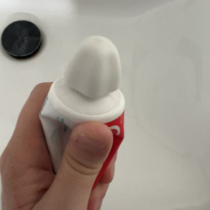 Toothpaste Self-Sealing Cap