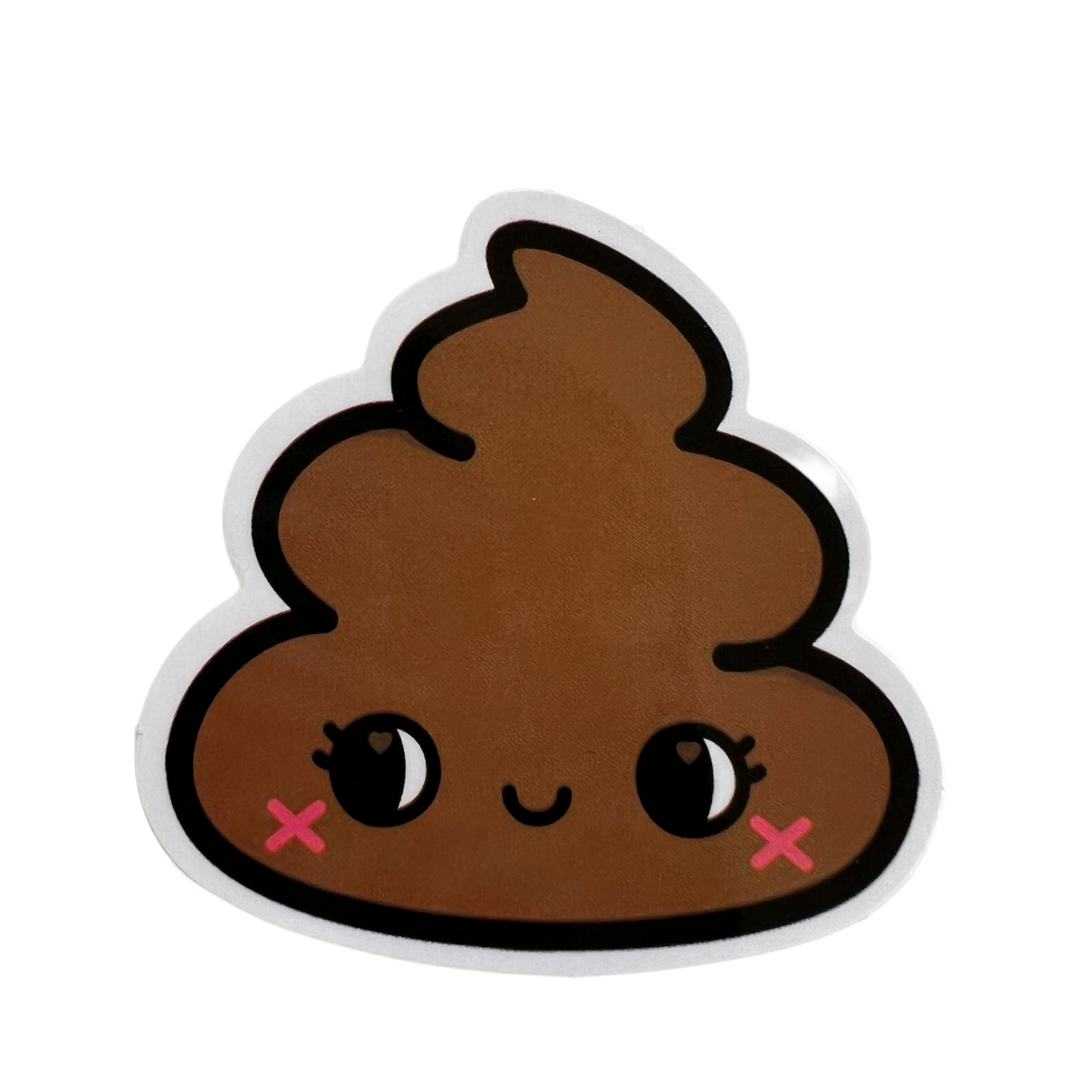 Poop Emoji Stickers Decorative Stickers SPIRIT SPARKPLUGS   