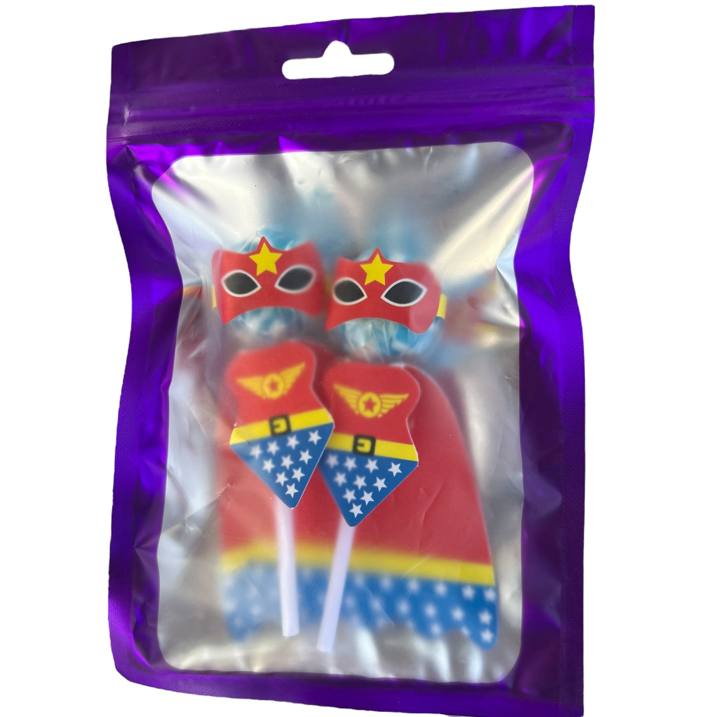 Super Hero + Princess Lollipop