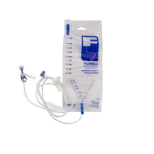 ⚖️ FARRELL* Bag — Gastric Pressure Relief Valve System (ENFit Compatible) Medical Supplies Kylee & Co   