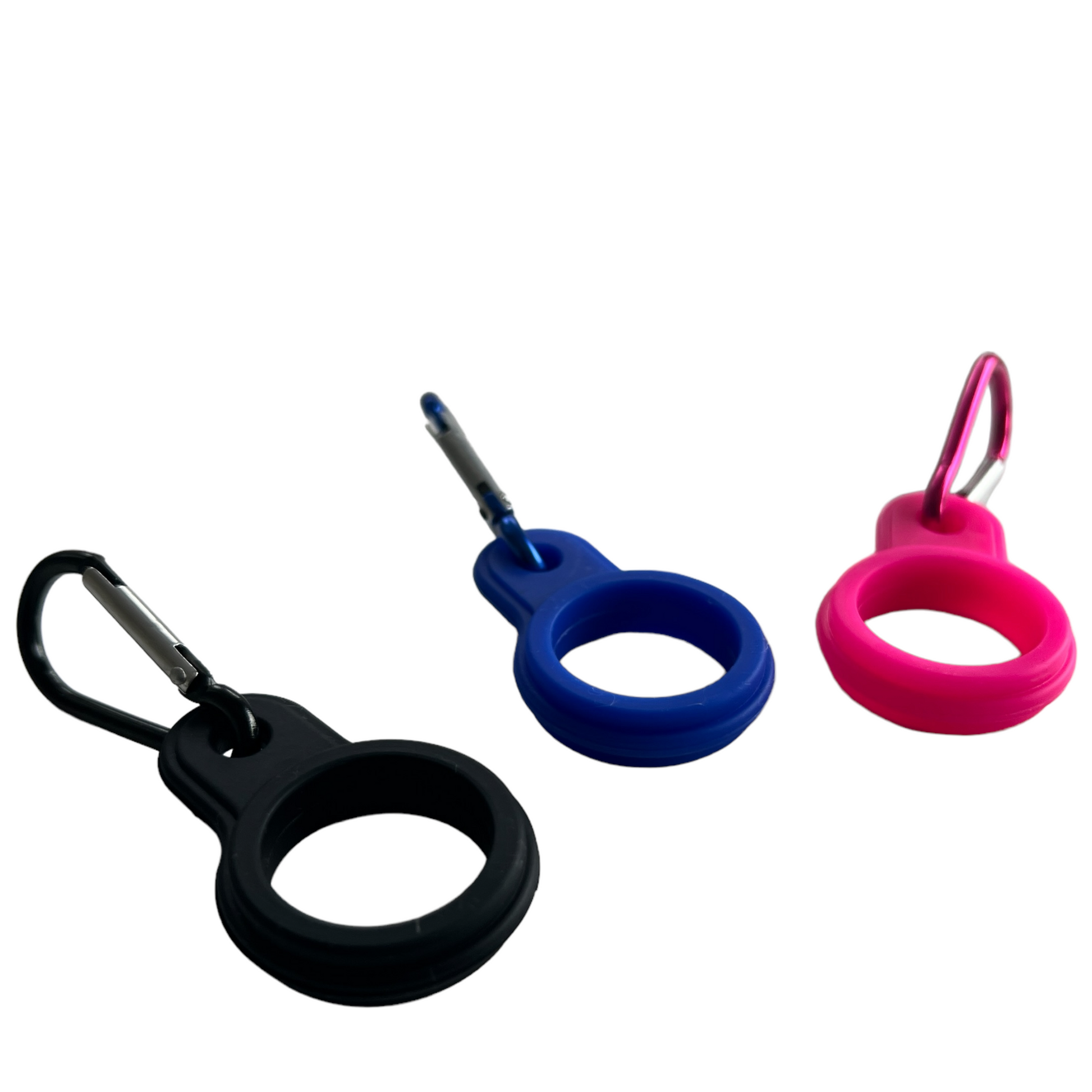 Silicone Carabiner Water Bottle Clip Holder