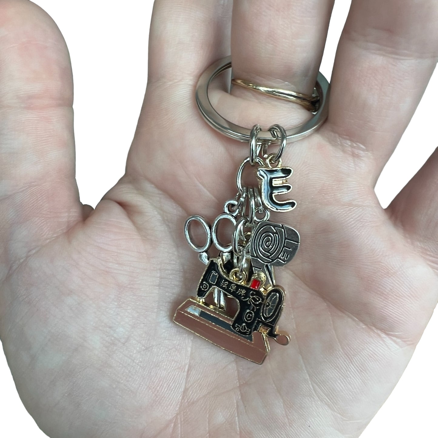 Keyring — 'Sewing Charms’