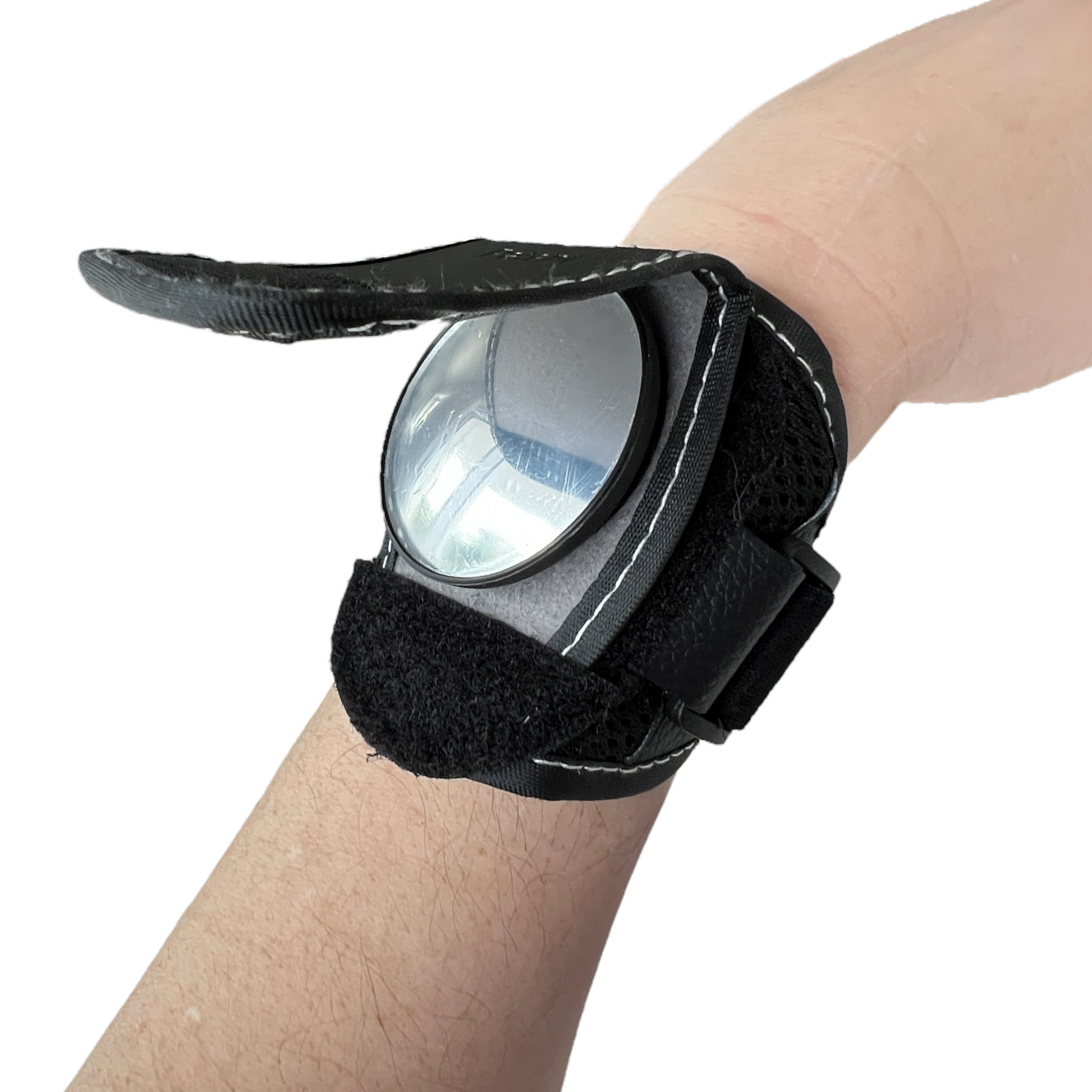 Bicycle top wrist mirror