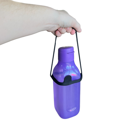 Silicone Drink Carrier Strap with Straw  SPIRIT SPARKPLUGS   