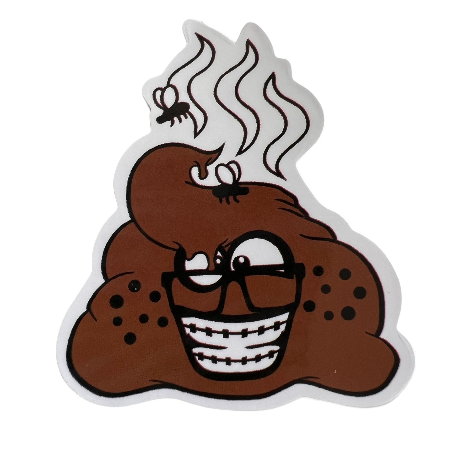 Poop Emoji Stickers Decorative Stickers SPIRIT SPARKPLUGS   
