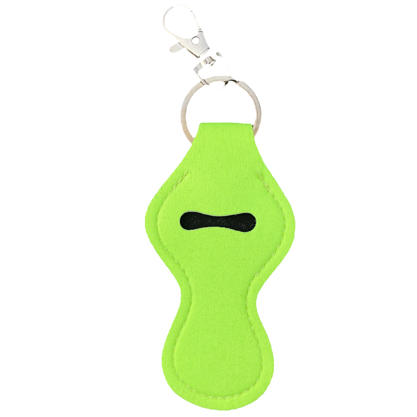Keyring — Lipstick/Chapstick Holder Keychains SPIRIT SPARKPLUGS Fluorescent Green  