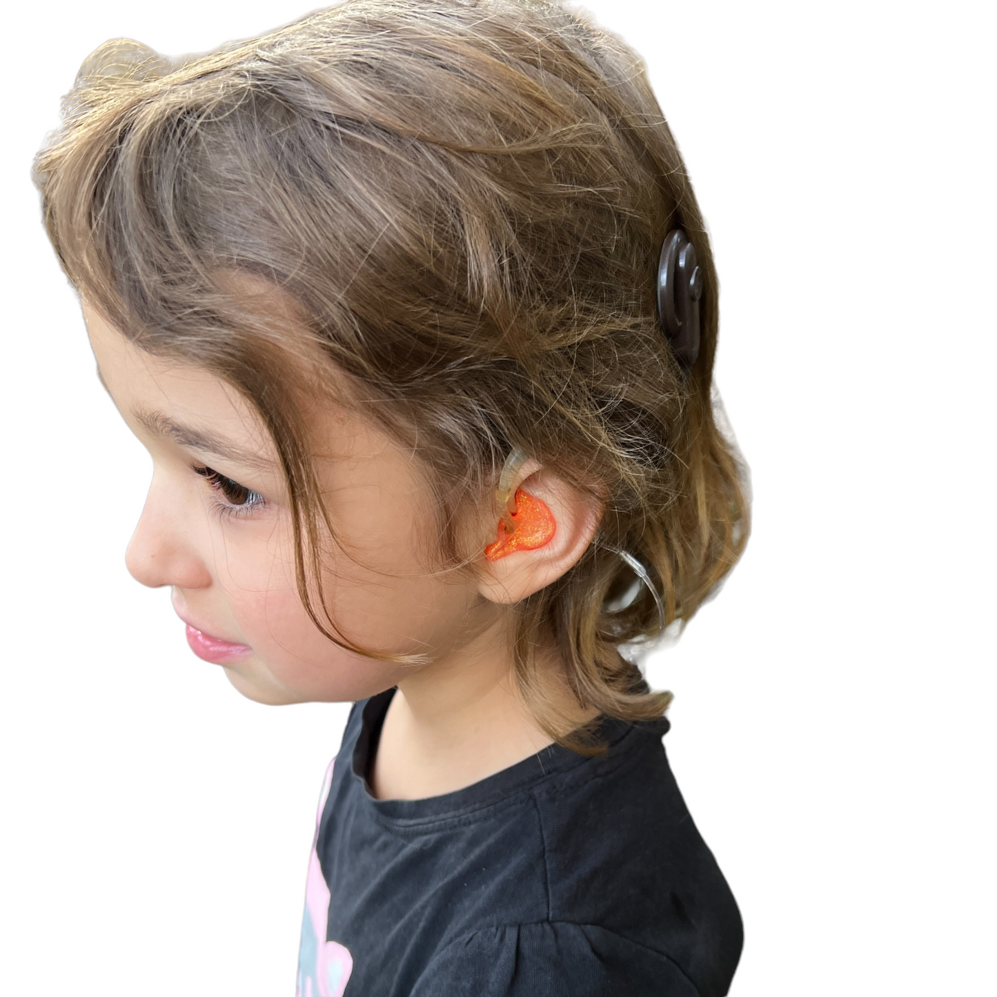 Hearing Aid Safety Clips — Transparent Hearing Aids SPIRIT SPARKPLUGS   
