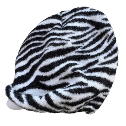 Super Soft Panama Zebra Beanie  SPIRIT SPARKPLUGS   