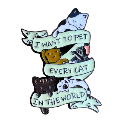 Pin — ‘I Love Cats’ Series