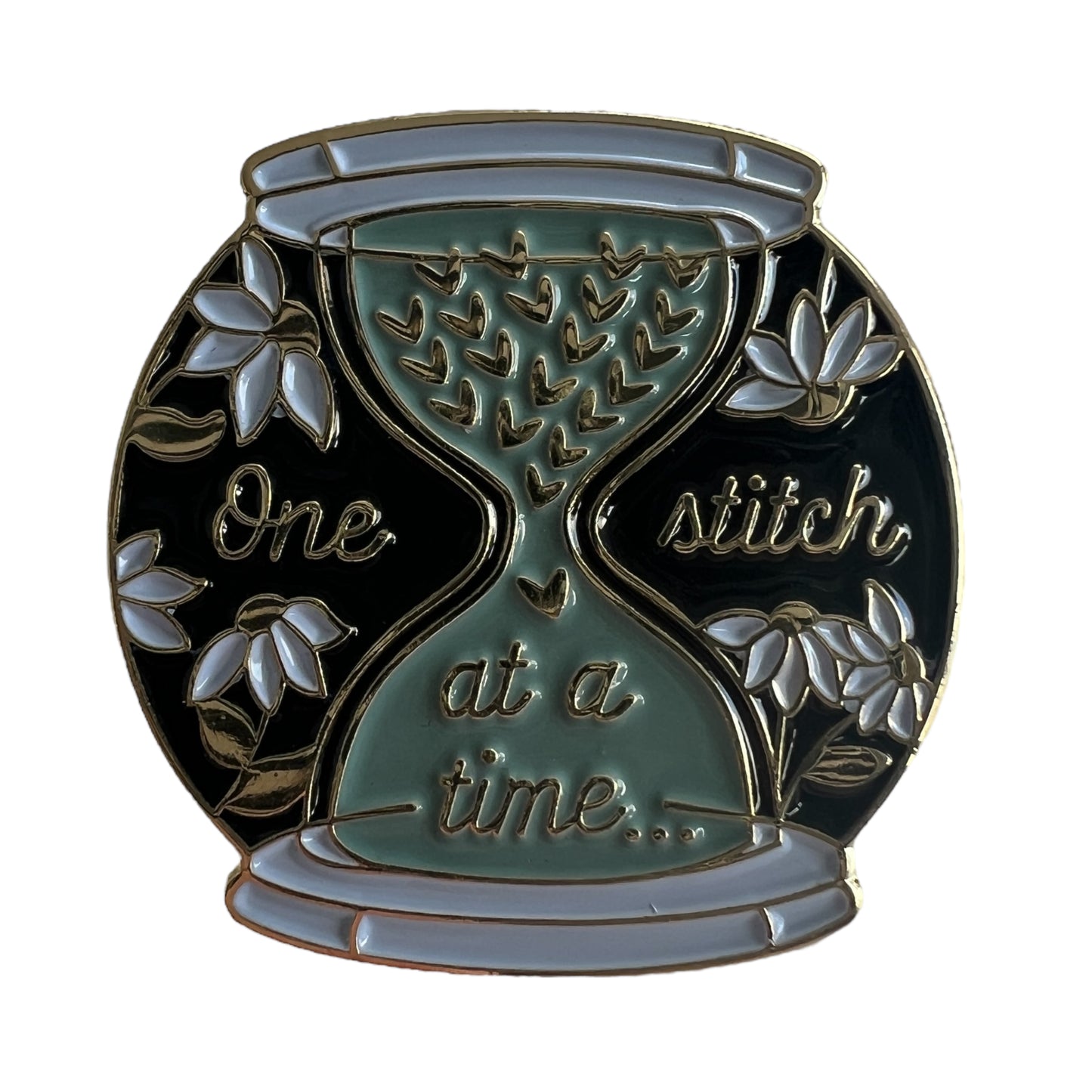 Pin  — ‘One Stitch at a Time’