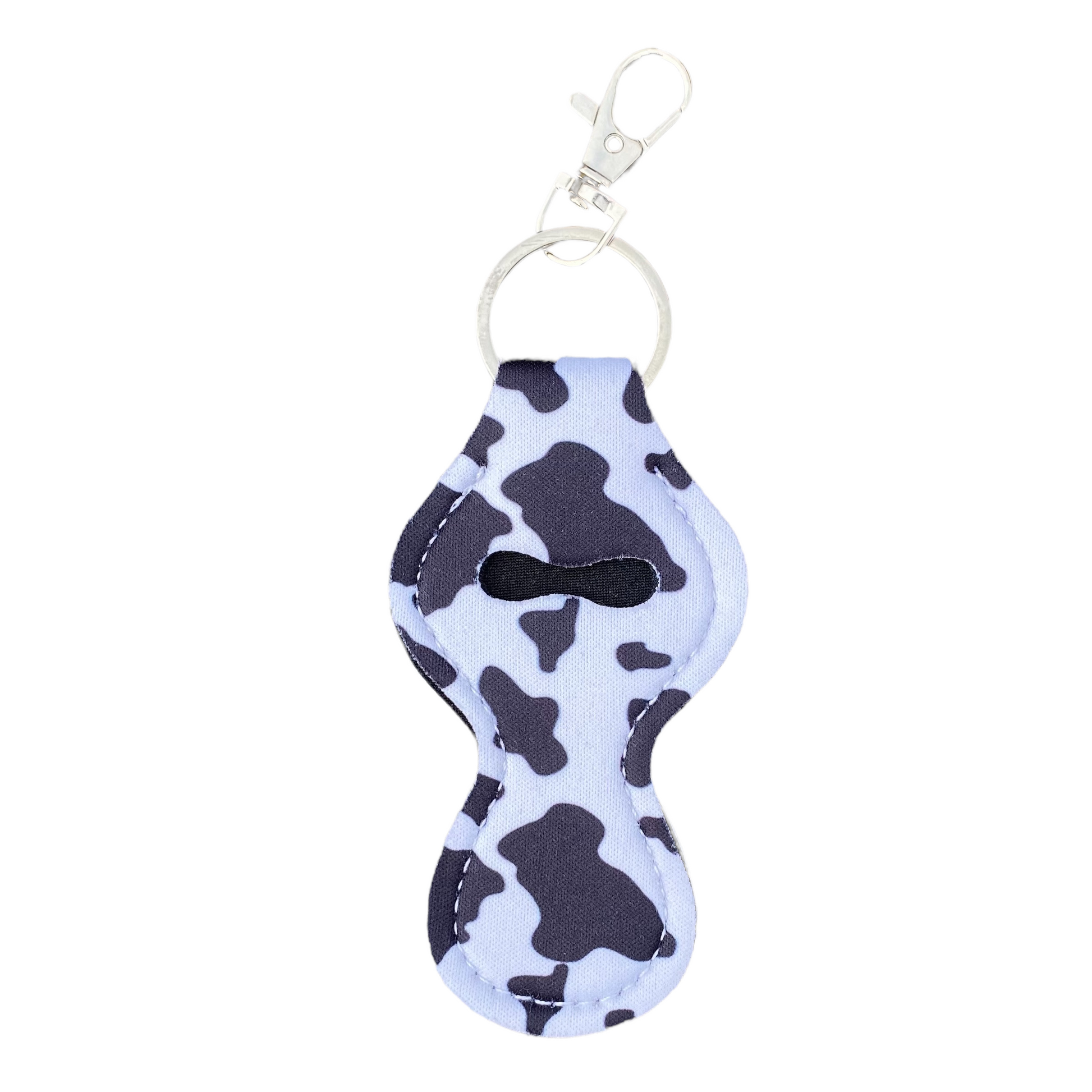 Keyring — Lipstick/Chapstick Holder Keychains SPIRIT SPARKPLUGS Cow Hide  