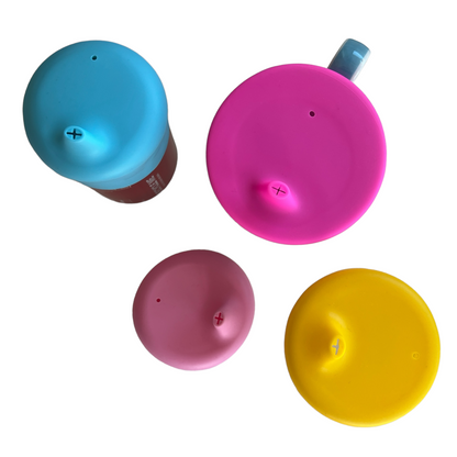 🎨 Silicone Sippy Cup Lid Mobility & Accessibility SPIRIT SPARKPLUGS   