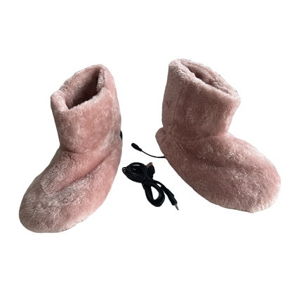 USB Heated Slippers Shoes SPIRIT SPARKPLUGS   