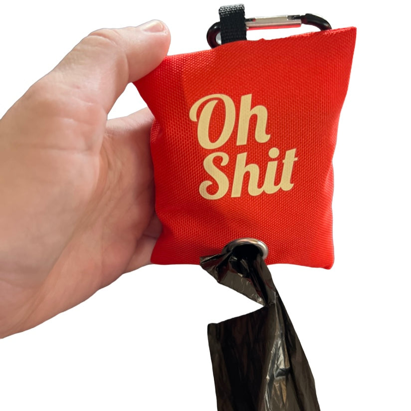 “Oh Sh*t” Rubbish Bag Dispenser Pet Waste Bag Dispensers & Holders SPIRIT SPARKPLUGS   
