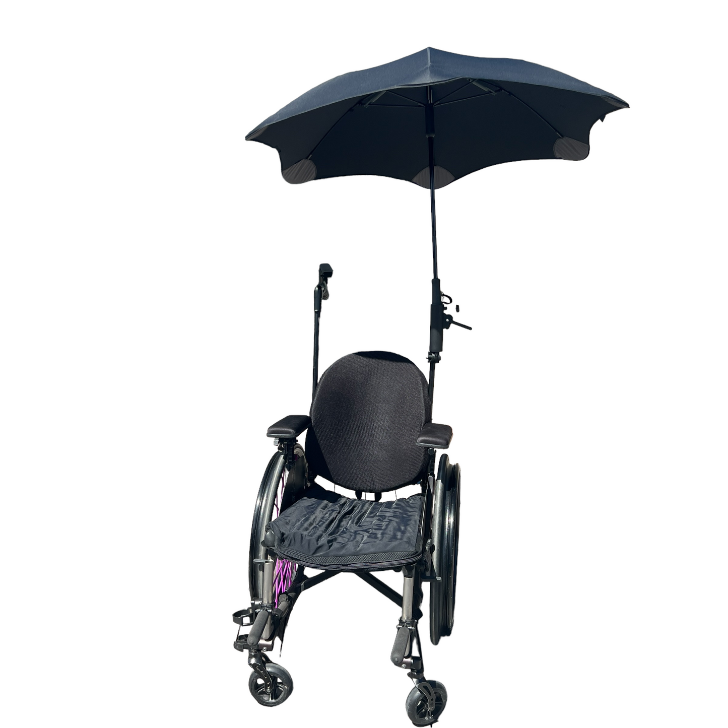 Mobility Aid — Plastic Umbrella Clamp