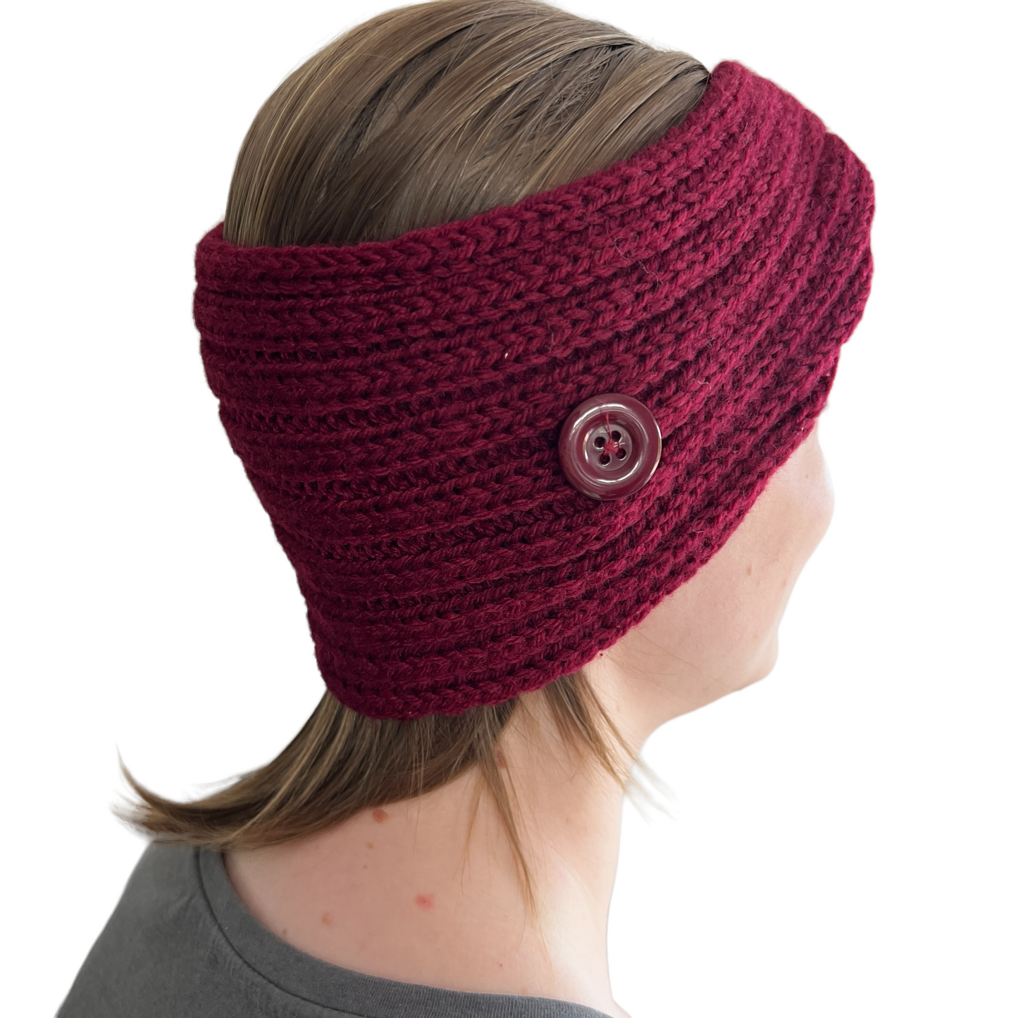 Knitted Headband with Buttons Mask SPIRIT SPARKPLUGS   