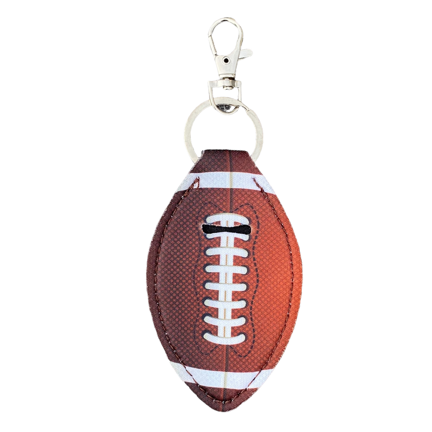 Keyring — Lipstick/Chapstick Holder Keychains SPIRIT SPARKPLUGS Football  