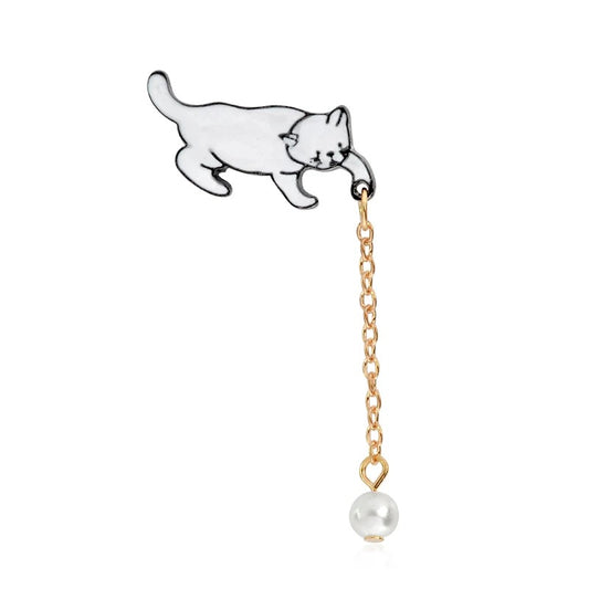 Pin — Cat and a Pearl Ball