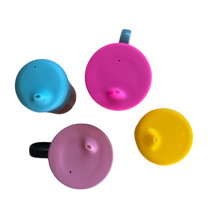 🎨 Silicone Sippy Cup Lid Mobility & Accessibility SPIRIT SPARKPLUGS   
