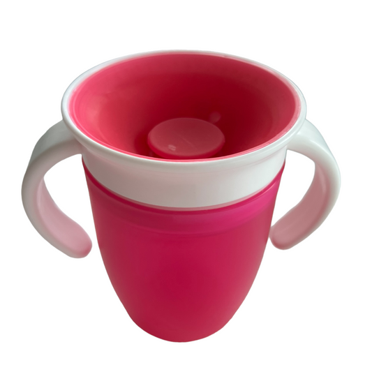 🎨 Leak Proof Drinking Cup (drink laying down!) Drinkware SPIRIT SPARKPLUGS Pink  