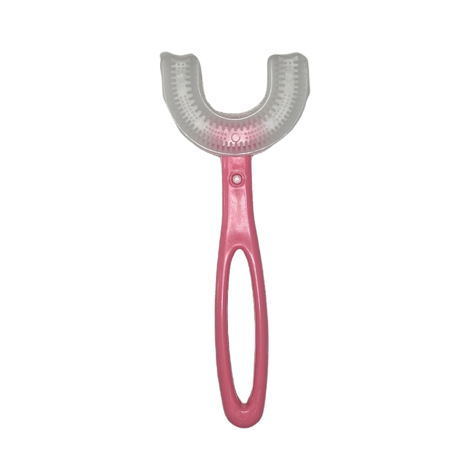 Kids “U” Whole Mouth Toothbrush  SPIRIT SPARKPLUGS Pink Handle Toothbrush Large 