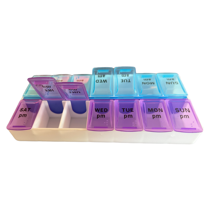 7 Day Pill Box — 2x Day
